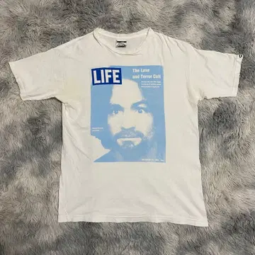 90s montage 빈티지 T셔츠 찰스 맨슨