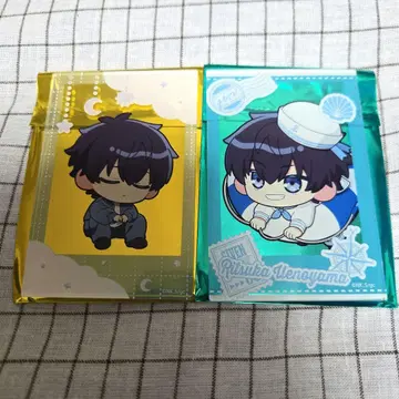 기븐 스마일 베이스 카페 아크릴 카드 리츠카