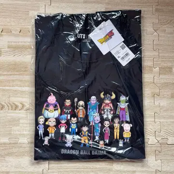 유니클로 드래곤볼 DAIMA 다이마 손오공 반팔 티셔츠 빅 사이즈
