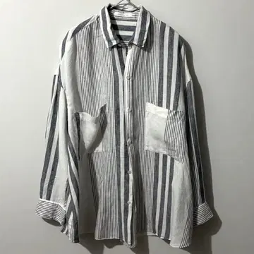 투모로우랜드 갤러리 바이 / 멀티 스트라이프 린넨 셔츠