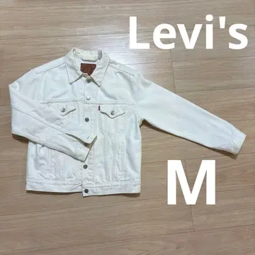 리바이스 Levis 화이트 데님 자켓 M
