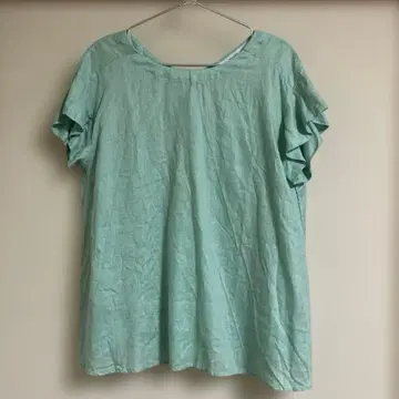 FRAMeWORK 프릴 린넨 셔츠