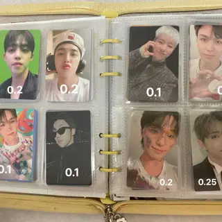 대량처분 싸게 세븐틴 포카 포토카드 앨포