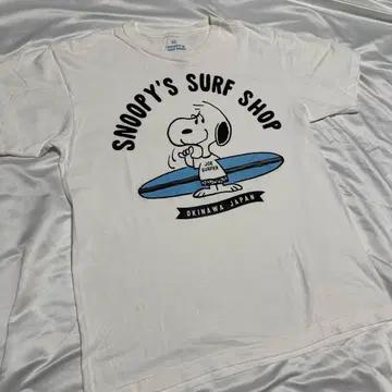 [ XL ] SNOOPY'SSURFSHOP 스누피 서프 샵 T셔츠