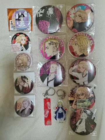 도리베 켄 마이키 캔뱃지 묶음 판매