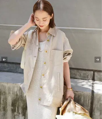 새상품 [ Deuxieme Classe ] LINEN CHINO G 자켓