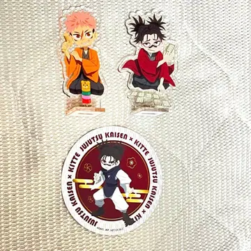 주술회전 아크릴 스탠드 KITTE 2026 쵸소우 이타도리 유우지