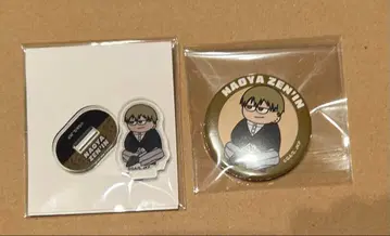 주술회전 PLAZA 지로리 아크릴 스탠드 캔뱃지 젠인 나오야