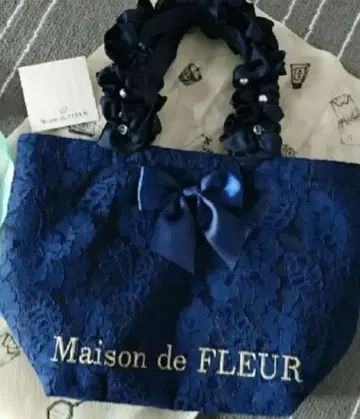 미사용 새상품 메종 드 플뢰르 센다이 한정판 백