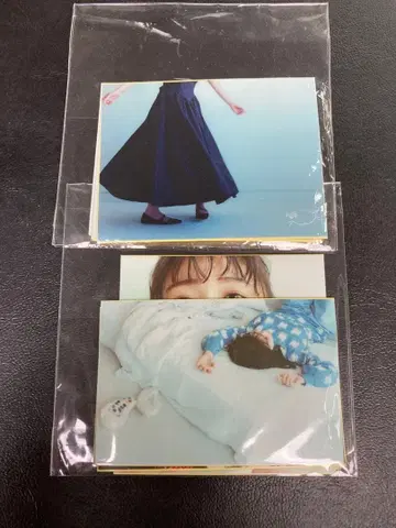 나가하마 네루 스티커 세트 A B 팬클럽 굿즈 씰 FC 한정판