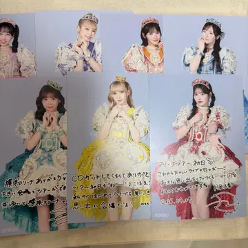 FRUITS ZIPPER 엽서 7종 세트