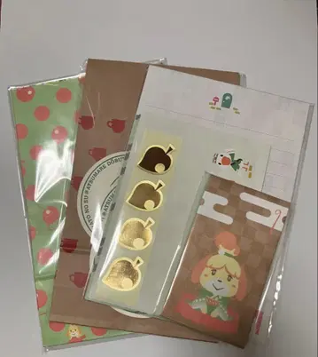 닌텐도 플라티나 포인트 동물의 숲 레터 세트 기프트 백 복주머니 등