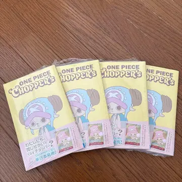 새상품 슈링크 부착 ONE PIECE CHOPPER's 4권 프로모 카드