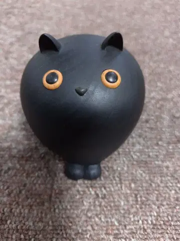 블랙 나무 고양이 피규어 공장 직수입 ( gujo naoki