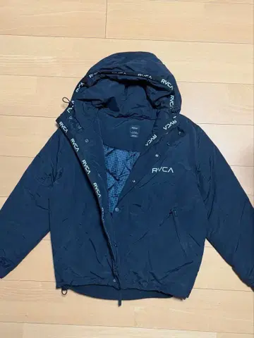 RVCA 다운 자켓 패딩 자켓 루카 M 블랙
