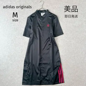 새상품급 adidas originals 아디다스 새틴 원피스 블랙 핑크