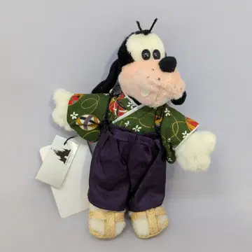 도쿄 디즈니랜드 인형 배지 구피 하카마