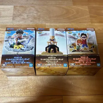 원피스 피규어 3개 세트 월드 콜렉터블