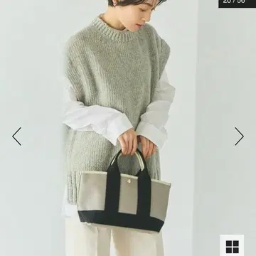 탑카피 TOPKAPI 스코치 그레인 네오 가죽 미니 토트백