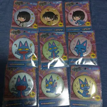 아노쨩의 전전전파 캔뱃지 아노쨩 새상품 고양이의 사사키 배지 미사용