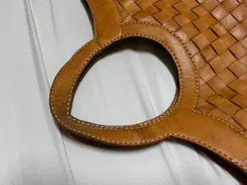 robita 가죽 뜨개질 백