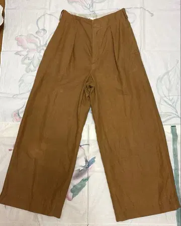 팔라스 팰리스 린넨 와이드 팬츠