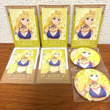 소드 아트 온라인 무희 인스턴트 사진풍 카드 캔뱃지 앨리스