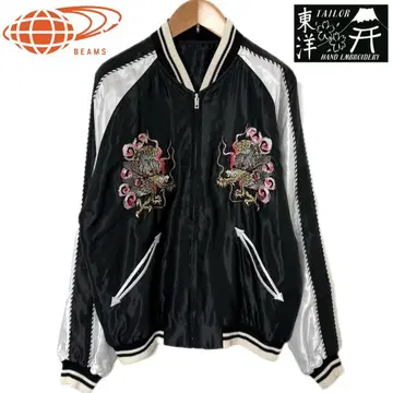 테일러 토요 x 빔즈 드래곤 자수 스카잔 M