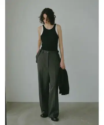 미사용 새상품 etretokyo 서스펜더 와이드 팬츠 5/10까지