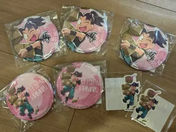 닌타마 란타로 세가 럭키 쿠지 온라인 캔뱃지 스티커 키리마루