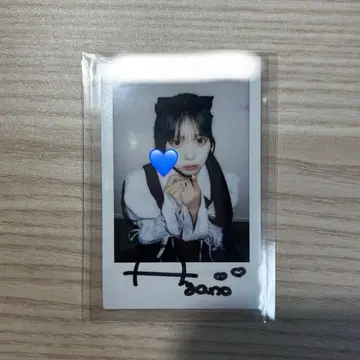 CUTIE STREET 마스다 아야노 온 특전 사인 폴라로이드