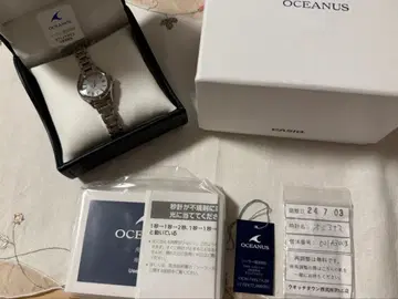OCEANUS 솔라 전파 시계 OCW-70PJ-7A2JF