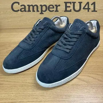 Camper Uno 스니커즈 26cm 다크 그레이 스웨이드 펀칭