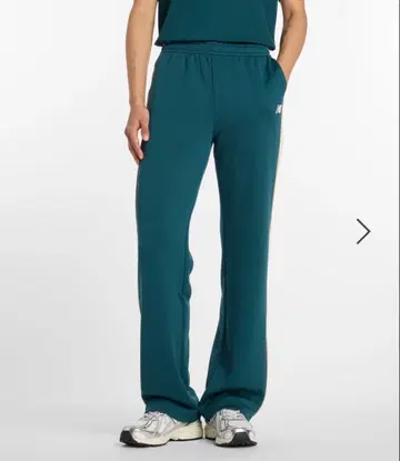 미착용 뉴발란스 인터락 팬츠 그린