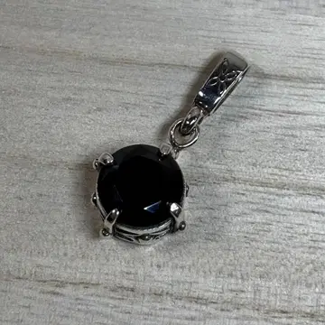 실버 925 블랙 지르코니아 펜던트 탑 silver925