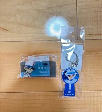 명탐정 코난 공식 앱 아크릴 네임 배지 최애 캐릭터 키링 괴도 키드