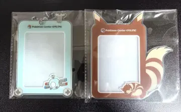 포켓몬 센터 두근두근 미니게임 A상 아크릴 카드 케이스 세트
