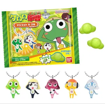 개구리 중사 케로로 마스코트&구미 5체 세트