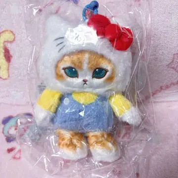 모프 샌드 mofusand 산리오 뽀떼후와 마스코트 헬로키티