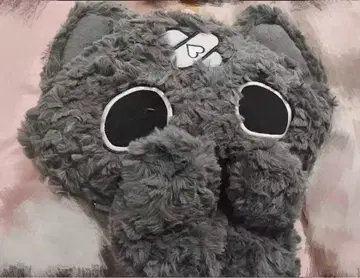 블랙 고양이 봉제 인형 백 지뢰계