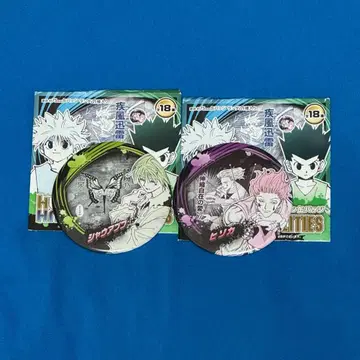 헌터헌터 컬렉션 캔뱃지 히소카 샤우아푸후