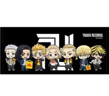 도쿄 리벤저스 타워 레코드 카페 타월