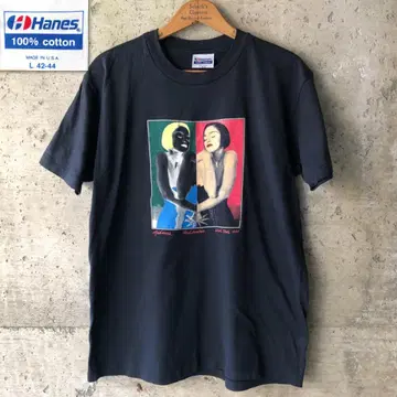 GG420 90s 마돈나 티셔츠 월드 투어 블론드 앰비션