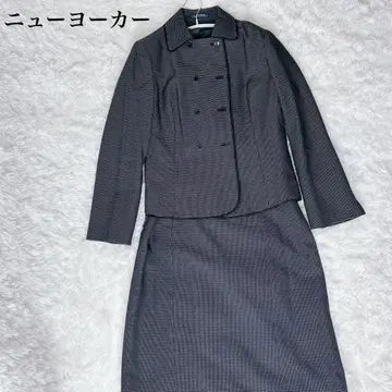 뉴요커 셋업 원피스 newyorker 실크 혼방 더블