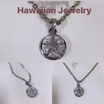 하와이안 주얼리 별 스타 스타 목걸이 목걸이 남자 여자 남성용