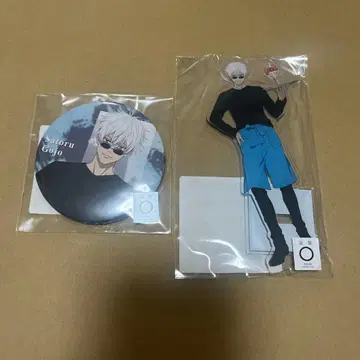 주술회전 고죠 사토루 스위츠 파라다이스 아크릴 스탠드 캔뱃지