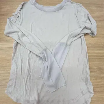 DouDou 시어 이너 베이지 계열 리브 루즈핏