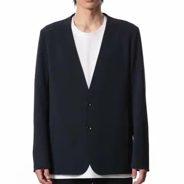 새상품급 ATTACHMENT 폴리에스테르 스트레치 더블 크로스 노카라