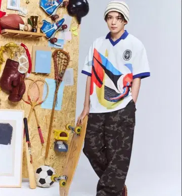 나니와단시 나가오 켄토 감수 게임 셔츠 M 파르쿠로