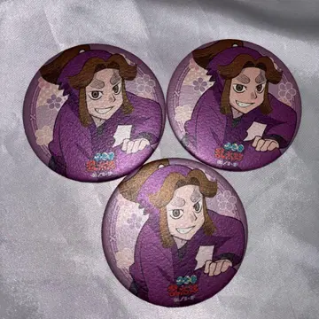 닌타마 란타로 히라타키야샤마루 일본풍 캔뱃지 3개 세트